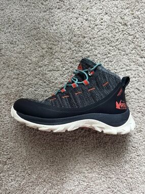 REI Co-op x Outdoor Afro Waterproof Hiking Boots Womens Size 6 Black Teal